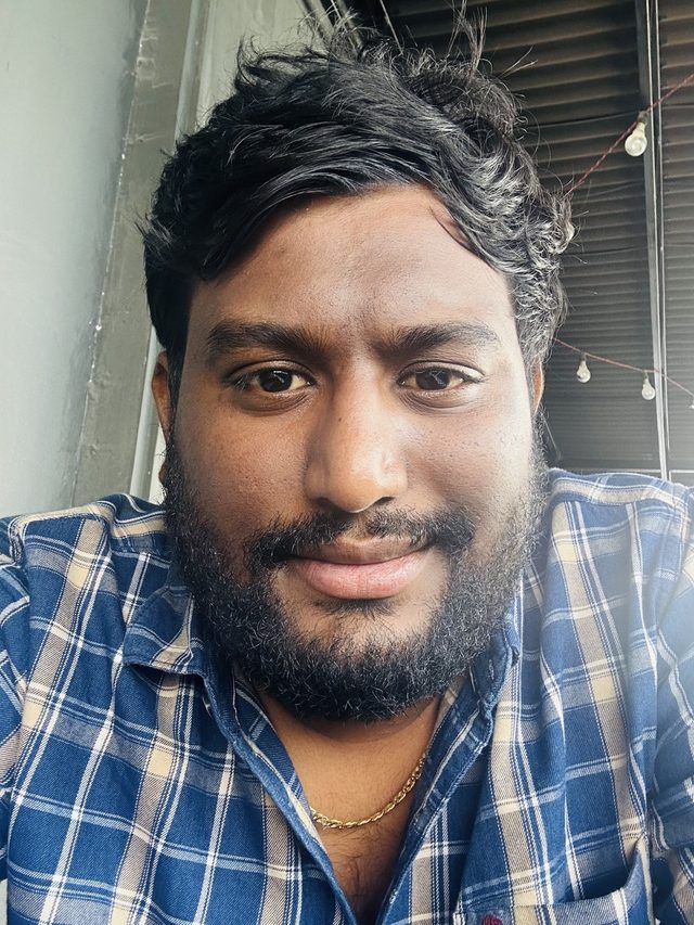 Sandeep Nakka in a relaxed setting